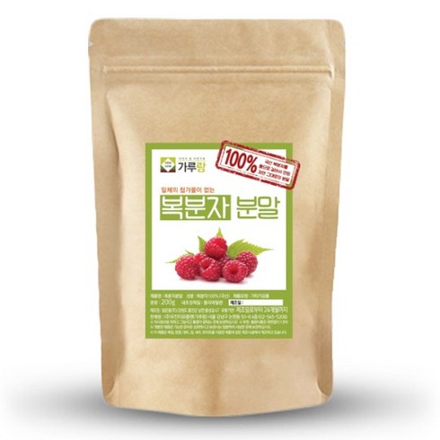 가루랑 복분자 분말, 1개, 200g
