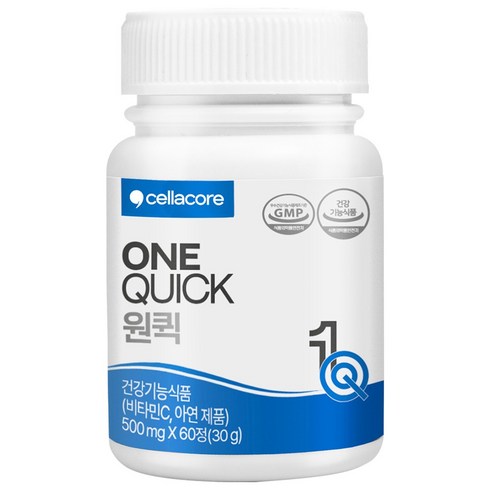 원퀵 500mg, 60정, 1개