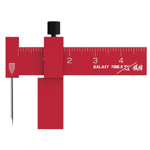 프라홈 프라모델 올인원 가이드 극세도 정밀 패널라이너, 레드, 1개