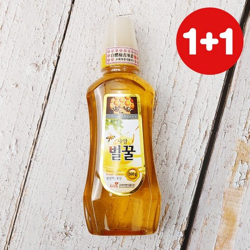 1+1 두레원 사양벌꿀 500g (총2개), 2개