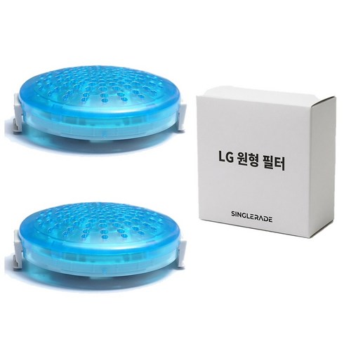 싱글레이드 LG 원형필터 세탁기거름망호환품, 2개