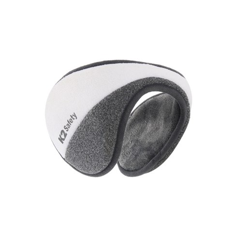 K2 Safety 듀얼 방한 귀마개, 화이트, 1개