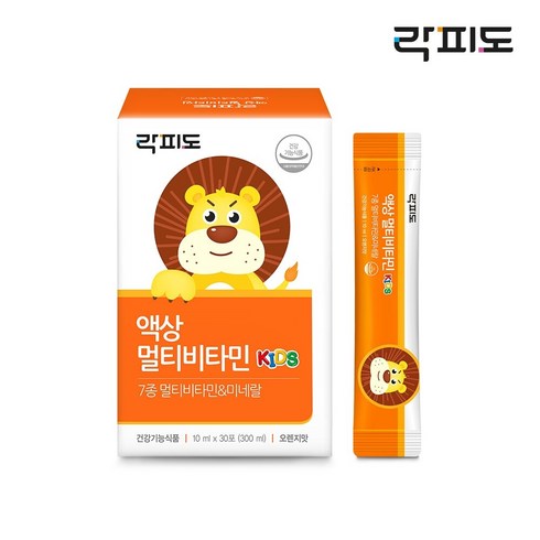 락피도 액상 멀티비타민 KIDS 30p, 300ml, 1개