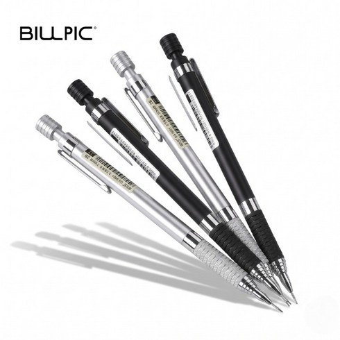 빌픽 필기감 좋은 저중심 메탈 샤프, 2개, 0.5mm