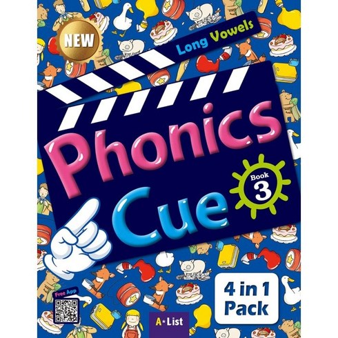 Phonics Cue (SB Workbook + Activity Worksheet with App 개정판), 3, 에이리스트