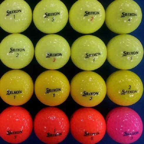 이지골프존 스릭슨 로스트볼 30알세트, 1세트, 01. 스릭슨 칼라 A급, 30개입