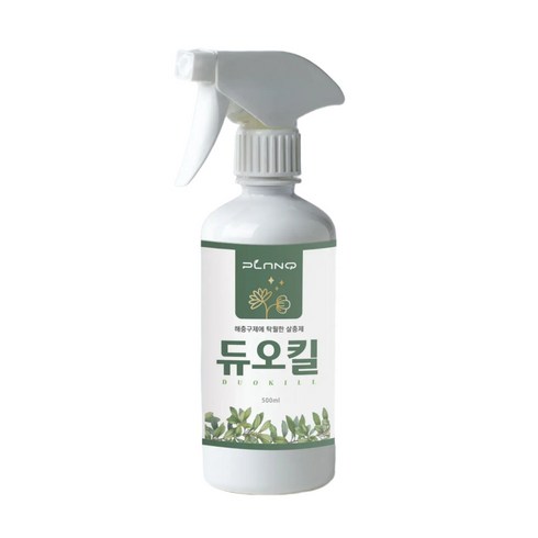 자재1번가듀오킬 살충제 화분 식물 벌레 약 화초 진드기 깍지 진딧물 개미 바퀴벌레 퇴치제, 1개, 500ml