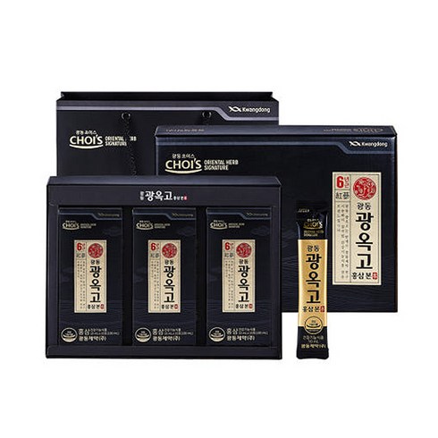광동 광옥고 홍삼본 홍삼스틱 30포 + 쇼핑백, 10ml, 30개