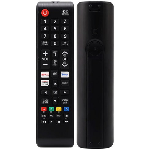 삼성 스마트 TV 전용 호환 티비 리모컨 블랙 OTT 넷플릭스 디즈니+, 삼성 스마트TV 전용 리모컨