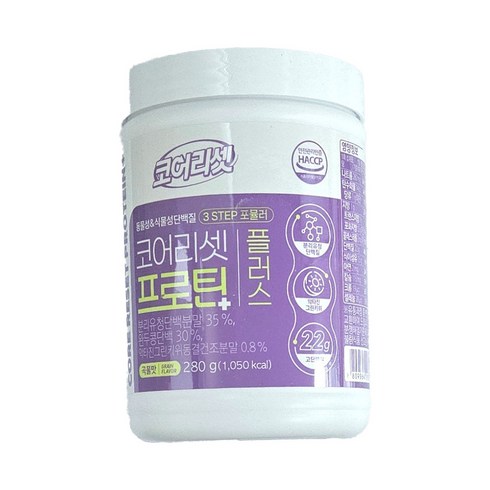유한건강생활 코어리셋 프로틴 플러스 곡물맛, 280g, 1개