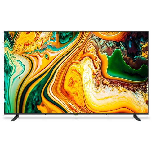 26년형 아바 4K HDR PRO UHD TV 139cm (55인치) 제로베젤, 고객직접설치, 스탠드형, 자가설치, 55인치 UHD TV