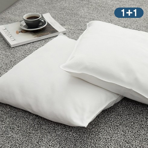 애프터식스 사각 방석솜 50x50(2장) 국내생산, 화이트, 2개