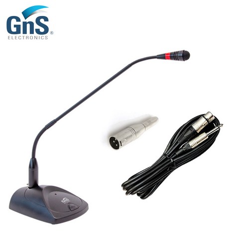 구즈넥마이크 GN-1000S +55마이크 5M케이블+캐논변환젠더 단일지향성 단상 연설용 50CM 건전지사용 교회 회의 강의 학교 학원, 단품, GN-1000S+케이블+변환젠더