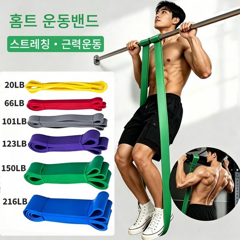 홈트레이닝 파워풀 패밀리룩 6종세트 1~6급 남녀공용, 1개, 혼합 색상