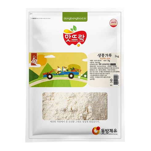 맛뜨락 국산콩 100% 생콩가루(날콩가루)국내산, 1kg, 1개