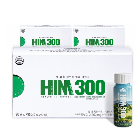 HIM300 테토력 가득 남성 부스터샷 알부민 아르기닌 흑염소 산양유 마카 골프 라운딩 필수템 퍼포먼스 부스터, 21개, 30ml