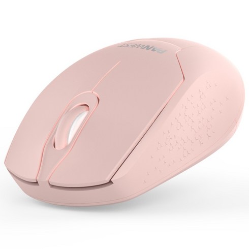 팬웨스트 BluetoothMouse 5.0 블루투스 무선 마우스5.0, BT3050, Light Pink