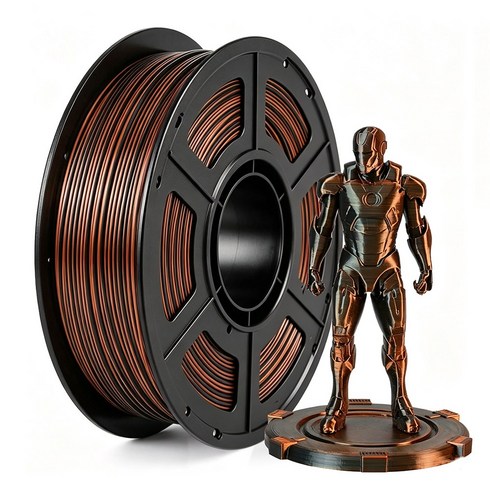 PLA 투톤 실크 블랙 레드 250g 3D 프린터 소모품 실크 블랙 그린 1.75MM 3d 인쇄 필라멘트 250G 실크 블랙 구리 비단 실버 블랙 진공 포장 재료 실크 블랙 금, PLA 실크 블랙 구리
