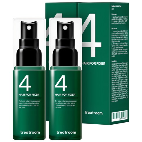 트리트룸 헤어 포 픽서, 50ml, 2개
