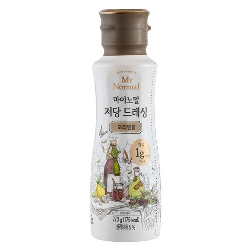 마이노멀 저당 오리엔탈 드레싱, 270g, 1개