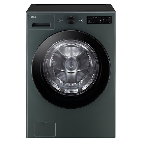 LG전자 트롬 오브제컬렉션 드럼세탁기 21kg 방문설치, FG21GN, 네이처 그린