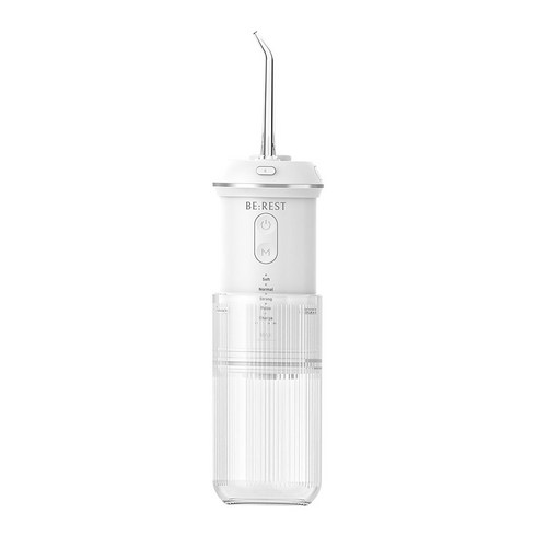 비레스트 휴대용 구강세정기 물치실 치아 세척기 워터 칫솔, IOI-S05P(화이트), White, IOI-S05P