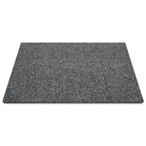 맑은 코일현관매트 100 x 135cm 두께 20mm, 1개, 그레이 + 블랙