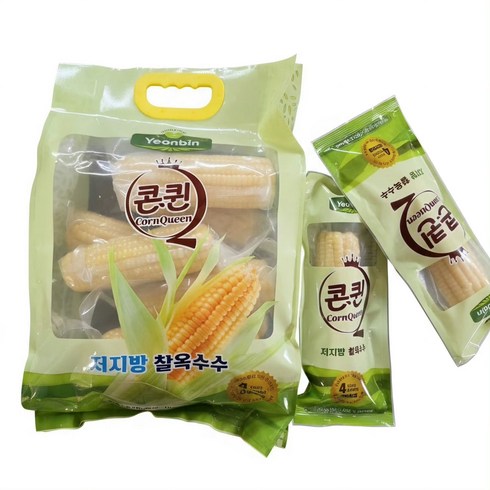 찰옥수수 간편식 다이어트 무첨가 진공포장 전자렌지조리, 230g, 8개