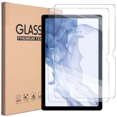 갤럭시탭S8 S8+ S8울트라 호환 강화유리 액정 보호필름2장 S8 플러스 ULTRA 삼성 케이스나라 SM-X700 X706N X806 X806N X906 X906N