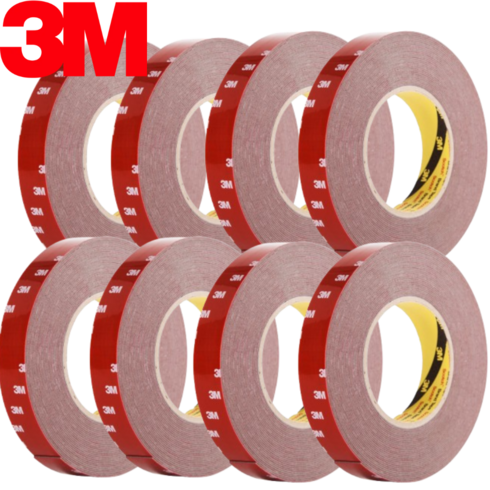 쓰리엠(3M) 대용량 11m 초강력 폼 양면테이프 20mm, 8개