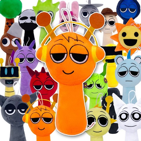 스프런키 sprunki 인형 S25114, 1개, 오렌, 22cm