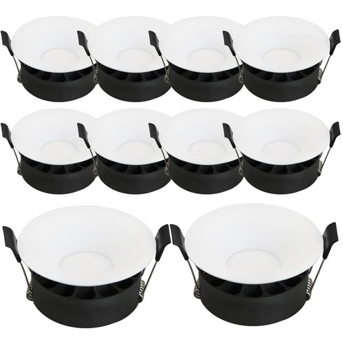 LED 라인온 3인치 호른 COB 다운라이트 확산형 12w, 10개, 4000K(주백색)