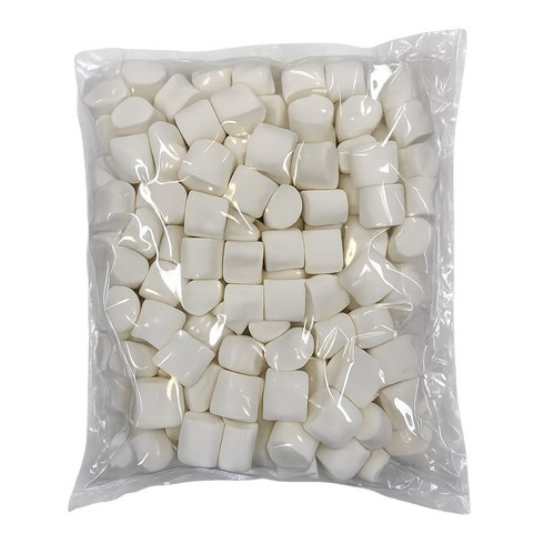 화이트 빅 마시멜로우 두쫀쿠 바베큐용 재료, 1kg, 1개