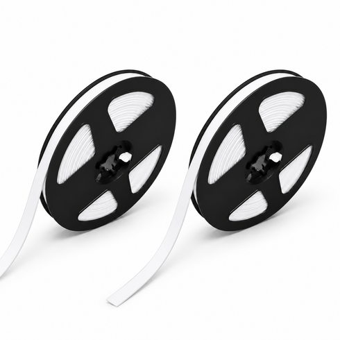 욕실 주방 방수 틈새 테이프 셀프 접착 싱크대 세면대 코너 마감 틈새막이 화이트 8mm*6m, 2개