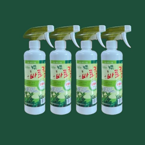 유림&꿈앤들 바로킬 화분살충제 노깍노진 화분벌레퇴치제 초파리퇴치제, 500ml, 4개