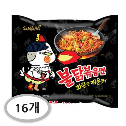 불닭볶음면 140g, 16개
