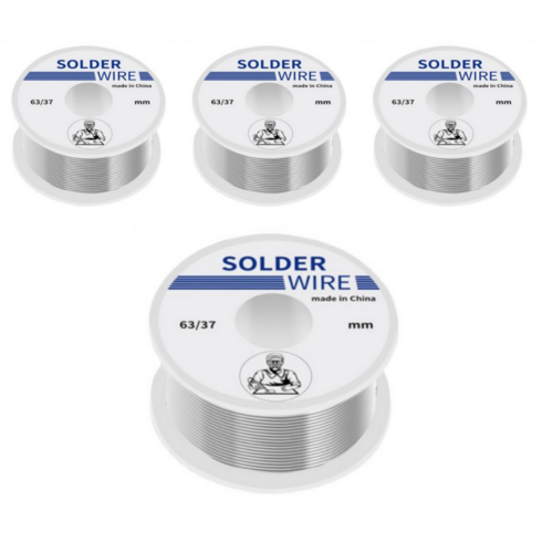 아이코어스 납땜용 와이어 납 1mm 50g, 4개
