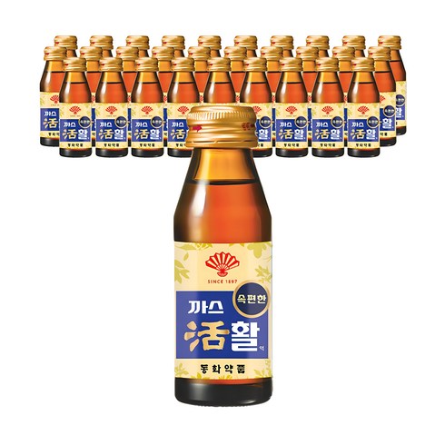 동화약품 부채표 까스활, 75ml, 30개
