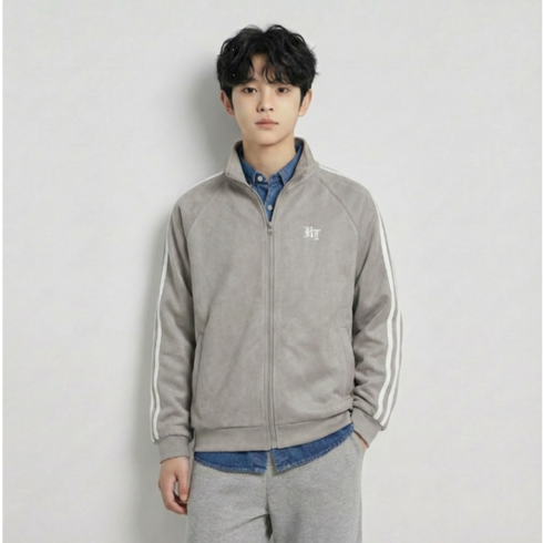 행텐틴즈 스웨이드 트랙탑