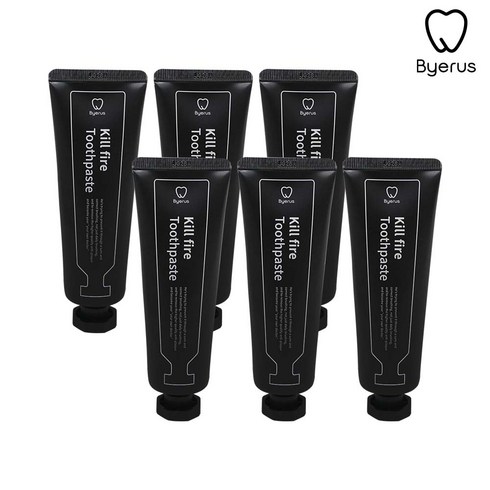 빠이러스 킬파이어 구취제거 입냄새제거 잇몸 치약 [구취 임상 완료], 100g, 6개