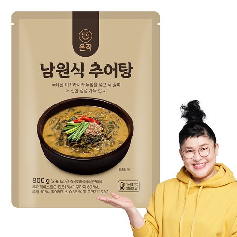 온작 이영자 남원식 추어탕 800g 5팩, 5개