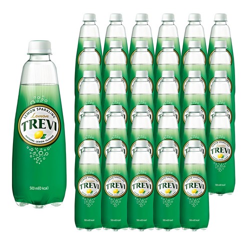 트레비 레몬 탄산음료, 500ml, 40개