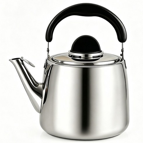 CookNest IH 스텐 휘슬 인덕션 물끓이는 주전자, 1개, 은색, 7L
