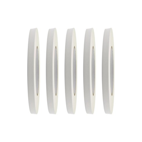 아트위브 마스킹 테이프 종이테이프 아이보리 10mm x 50M, 5개