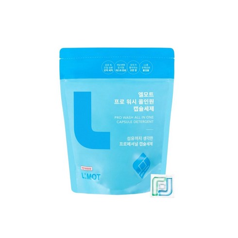 엘모트 프로워시 올인원 캡슐세제, 30개입, 1개