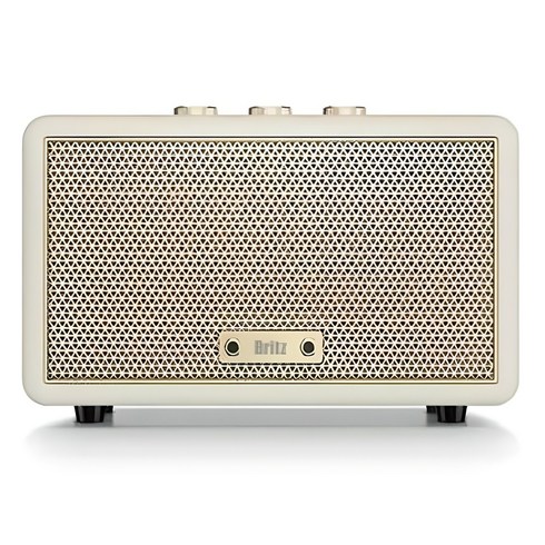 브리츠 레트로 블루투스 스피커, BZ-JB9700, 화이트