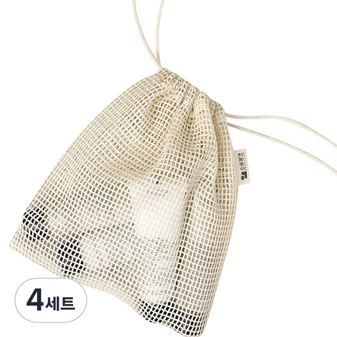 소유공간 호텔용 어메니티 4종 + 파우치 세트, 4세트