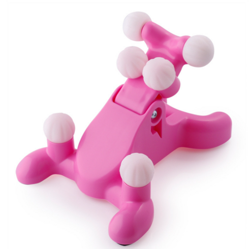 이한선생활과학 넥퀸 경추 마사지기, 1개, 핑크