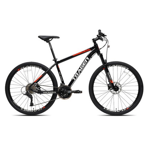 트라젠 TM3500 MTB 알루미늄 디스크 브레이크 13.2kg 신장 160~180cm, 블랙 레드, 69.8cm(27.5인치)