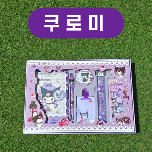 산리오 큐트내꾸야 다꾸 다이어리 선물세트, 1개, 쿠로미 큐트 내꾸야 다꾸BAG세트